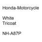 Preview: Honda-Motorcycle, White Tricoat, NH-A87P.